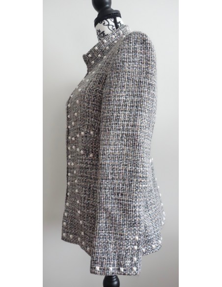 VESTE CHANEL TWEED MULTICOLORE