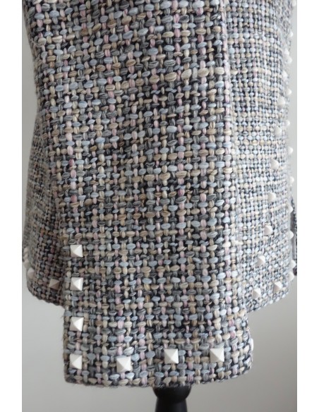 VESTE CHANEL TWEED MULTICOLORE