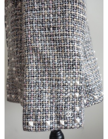 VESTE CHANEL TWEED MULTICOLORE