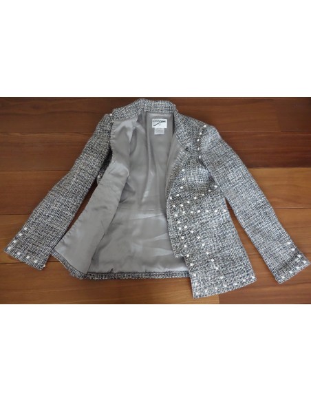 VESTE CHANEL TWEED MULTICOLORE