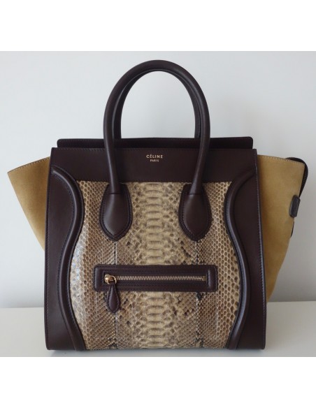 SAC CELINE LUGGAGE PYTHON