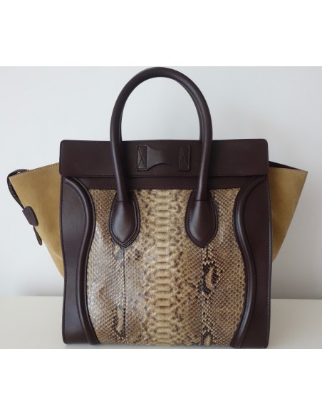 SAC CELINE LUGGAGE PYTHON