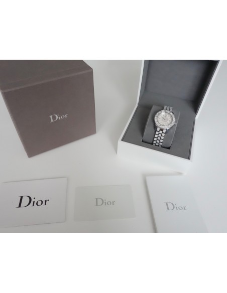 MONTRE DIOR CHRISTAL FULL DIAMANTS