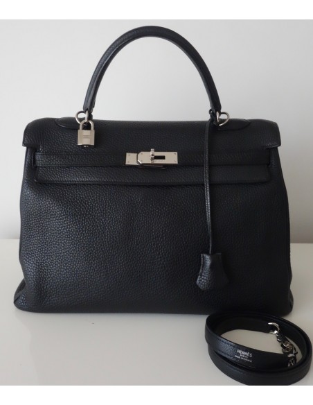 SAC HERMES KELLY NOIR