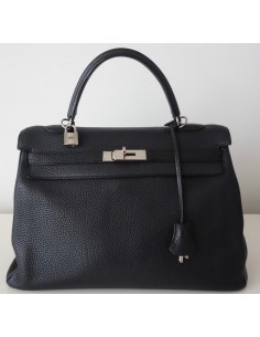 SAC HERMES KELLY NOIR 2