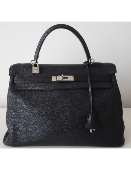 SAC HERMES KELLY NOIR