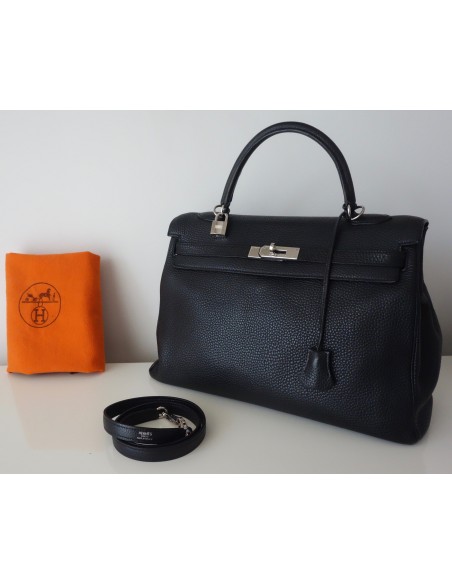 SAC HERMES KELLY NOIR