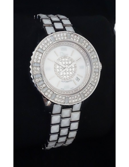 MONTRE DIOR CHRISTAL FULL DIAMANTS