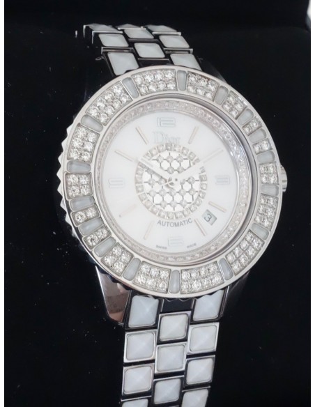 MONTRE DIOR CHRISTAL FULL DIAMANTS