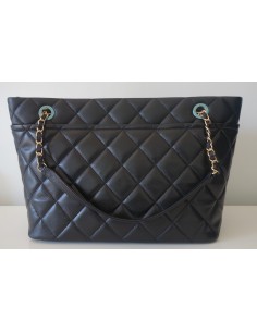 SAC CHANEL SHOPPING NOIR 2