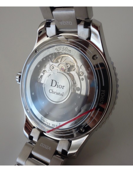 MONTRE DIOR CHRISTAL AUTOMATIQUE