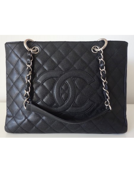 SAC CHANEL GRAND SHOPPING TOTE NOIR