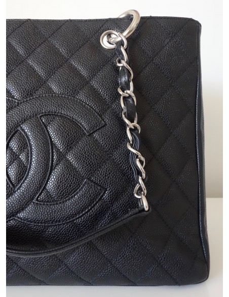 SAC CHANEL GRAND SHOPPING TOTE NOIR