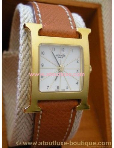 MONTRE HERMES H POUR FEMME