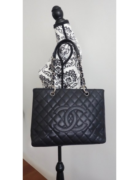 SAC CHANEL GRAND SHOPPING TOTE NOIR