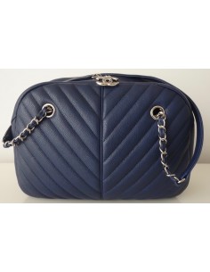 SAC CHANEL BOWLING CHEVRON