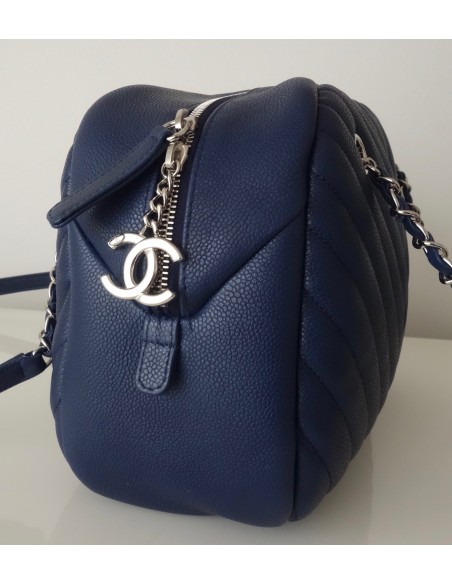 SAC CHANEL BOWLING CHEVRON