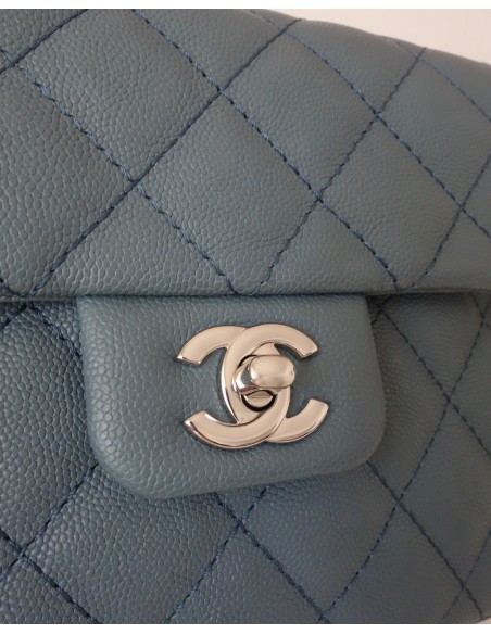 SAC CHANEL CLASSIQUE PM BLEU JEAN