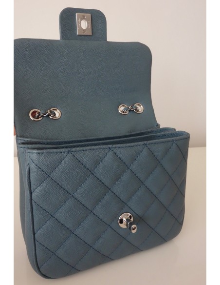 SAC CHANEL CLASSIQUE PM BLEU JEAN