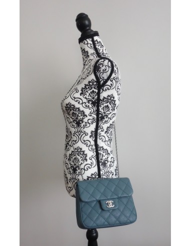 SAC CHANEL CLASSIQUE PM BLEU JEAN SAC CHANEL CLASSIQUE PM BLEU JEAN