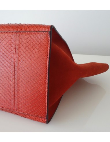 SAC CELINE TRAPEZE PYTHON ORANGE SAC CELINE TRAPEZE PYTHON ORANGE