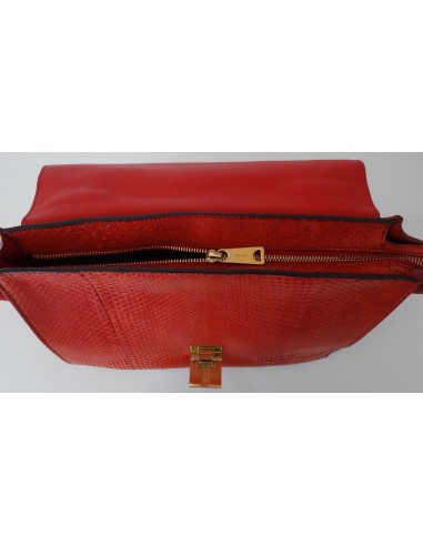 SAC CELINE TRAPEZE PYTHON ORANGE SAC CELINE TRAPEZE PYTHON ORANGE