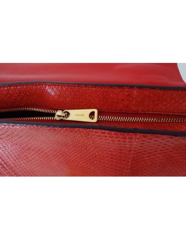 SAC CELINE TRAPEZE PYTHON ORANGE SAC CELINE TRAPEZE PYTHON ORANGE