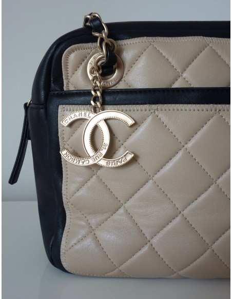 SAC CHANEL CAMERA BICOLORE