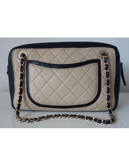 SAC CHANEL CAMERA BICOLORE