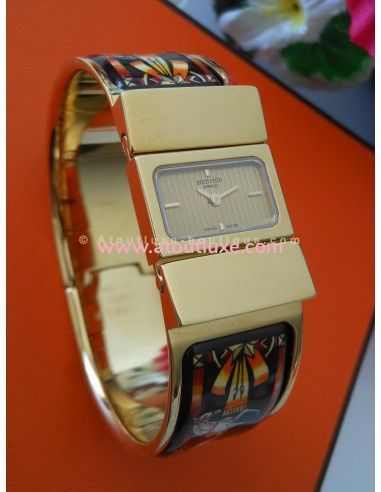 MONTRE BRACELET HERMES LOQUET THEME...