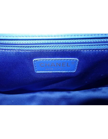 SAC CHANEL CLASSIQUE BLEU ELECTRIQUE GM