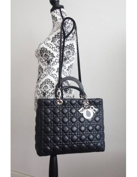 Sac Lady DIor Gm noir