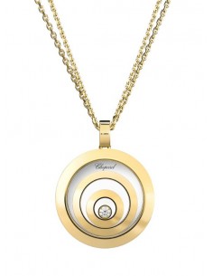 PENDENTIF CHOPARD HAPPY SPIRIT OR JAUNE