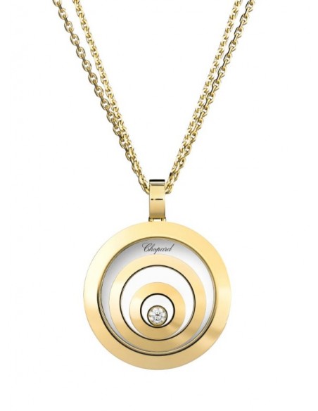 PENDENTIF CHOPARD HAPPY SPIRIT OR JAUNE