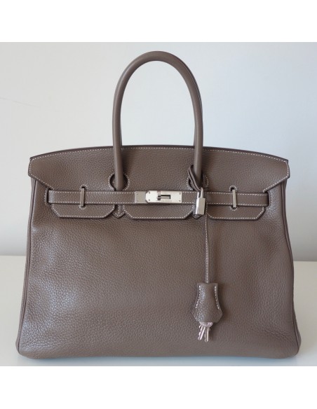 SAC HERMES BIRKIN 35 ETOUPE