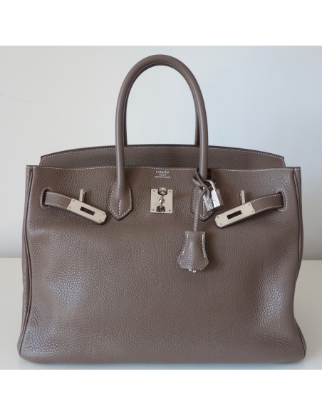 SAC HERMES BIRKIN 35 ETOUPE