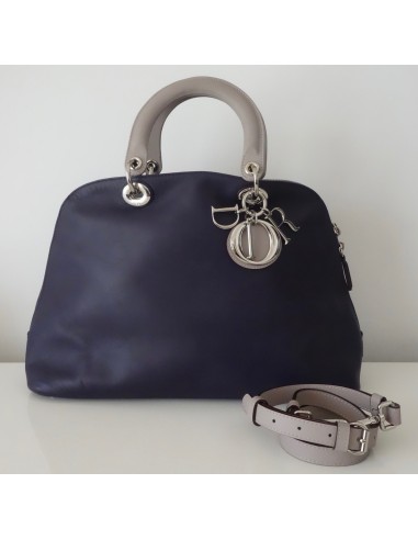 SAC DIOR DIORISSIMO CUIR BICOLORE SAC DIOR DIORISSIMO CUIR BICOLORE