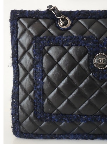 SAC CHANEL SHOPPING BLEU MARINE SAC CHANEL SHOPPING BLEU MARINE