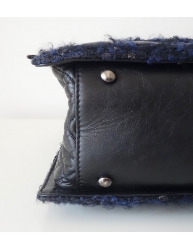 SAC CHANEL SHOPPING BLEU MARINE SAC CHANEL SHOPPING BLEU MARINE