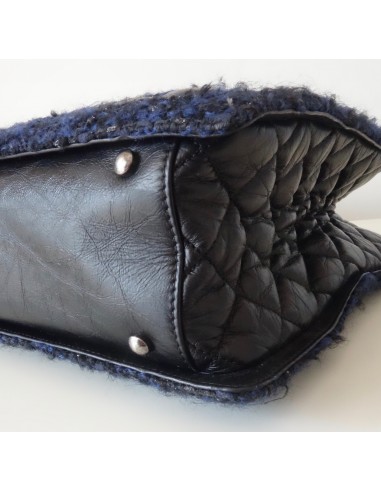 SAC CHANEL SHOPPING BLEU MARINE SAC CHANEL SHOPPING BLEU MARINE