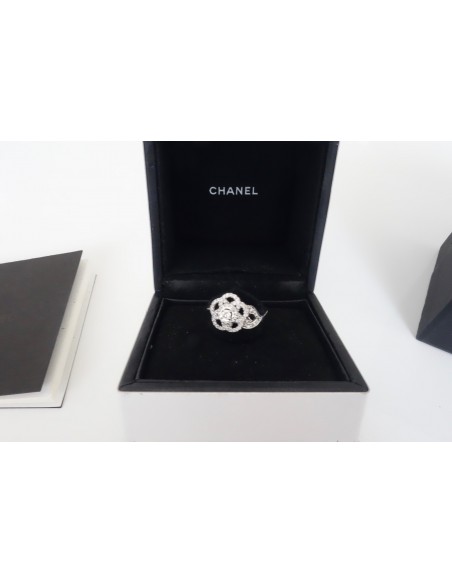 BAGUE CHANEL CAMELIA DIAMANTS