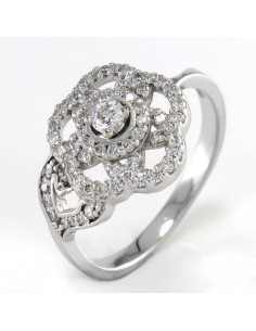 BAGUE CHANEL CAMELIA DIAMANTS
