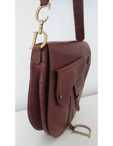 SAC DIOR SADDLE CROCODILE SAC DIOR SADDLE CROCODILE