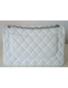 SAC CHANEL CLASSIQUE BLANC 2