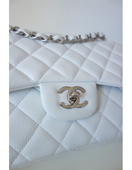 SAC CHANEL CLASSIQUE BLANC