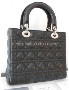 SAC LADY DIOR NOIR - MOYEN... 2