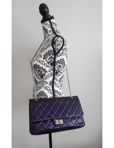 SAC CHANEL 2.55 VIOLET