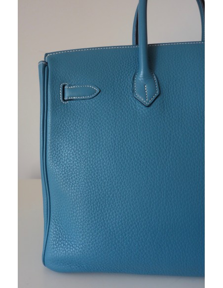 SAC HERMES BIRKIN 35 BLEU JEAN