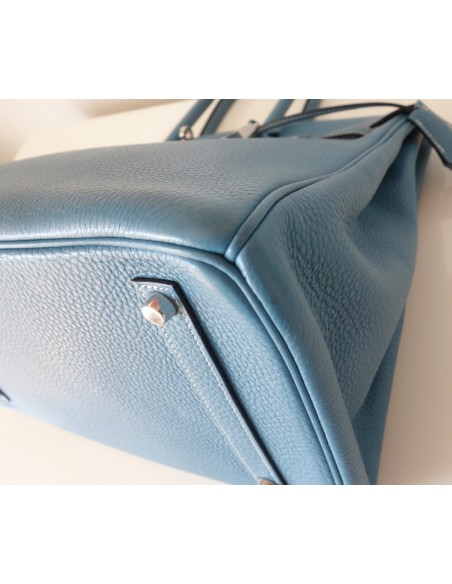 SAC HERMES BIRKIN 35 BLEU JEAN