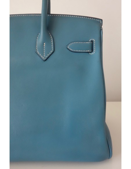 SAC HERMES BIRKIN 30 BLEU JEAN